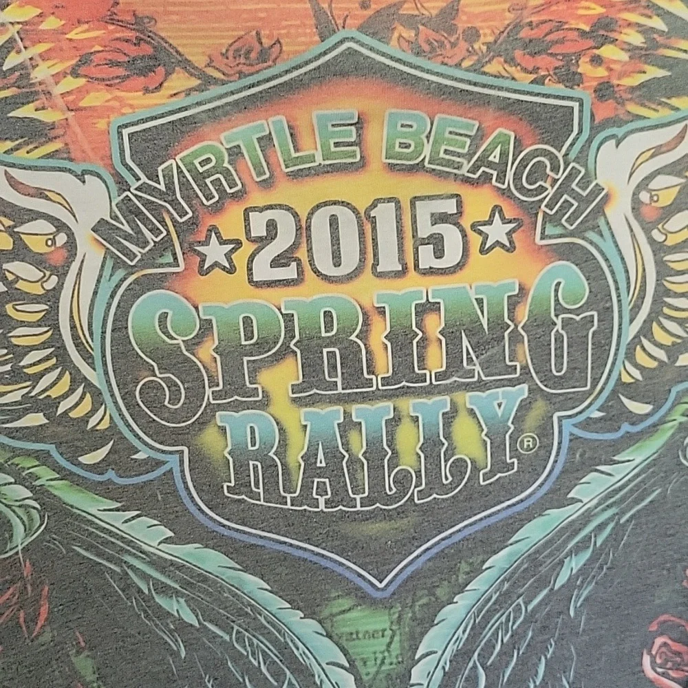 Spring Rally Biker Tee - Picture 5 of 9